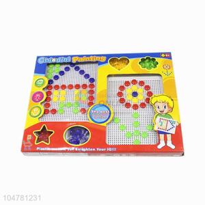 China OEM educational toy mashroom nails puzzle toy