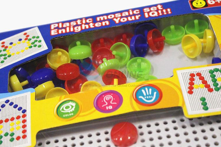 Resonable price colorful mushroom nails puzzle toy