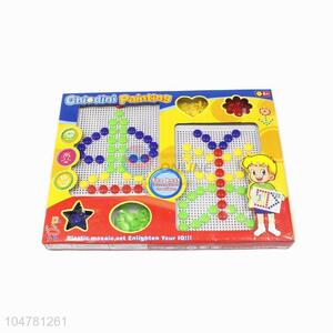 Factory sales educational toy mashroom nails puzzle toy