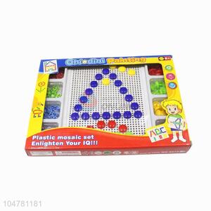 Low price educational toy mashroom nails puzzle toy