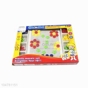 Premium quality educational toy mashroom nails puzzle toy