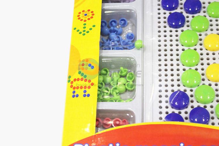 Premium quality educational toy mashroom nails puzzle toy