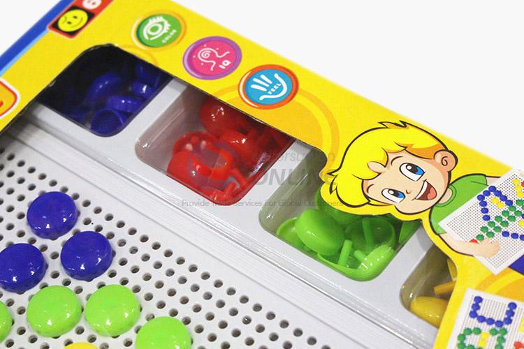 Premium quality educational toy mashroom nails puzzle toy