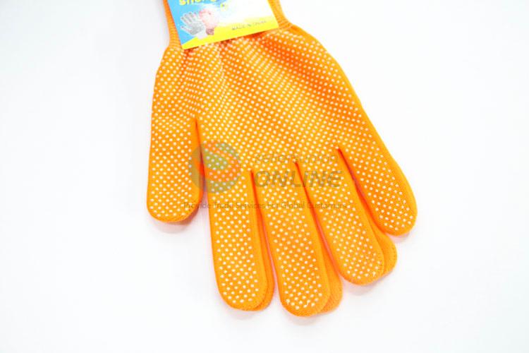 Top Quality Cotton Dotted Protective Antislip Safety Gloves with Anti-Slip Particle Working Gloves