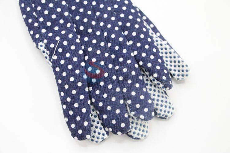 Dotted Pattern Cotton Muscle Glue Gloves Working Gloves Safety Gloves