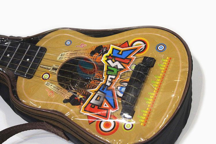 Good quality musical toy guitar model with real string