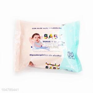 Eco-friendly 30 Pcs New Baby Wipes Cleaning Wet Tissue