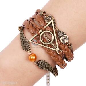 Best selling vintage multi-layer punk bracelet