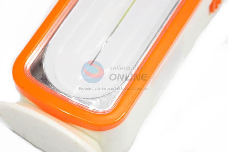 Orange Color Plastic LED Torch Light with Solar Charger