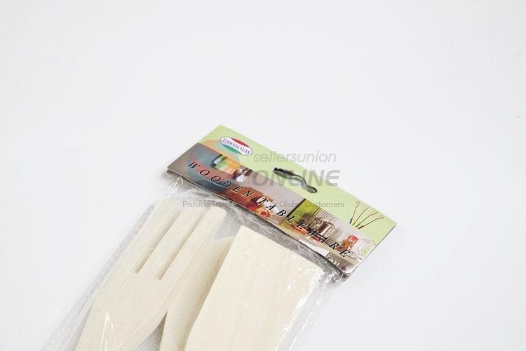 Non Stick Wooden Kitchen Utensils Set