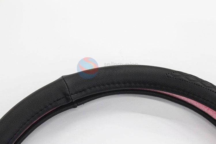 Good Quanlity Leather Hand Sewing Steering Wheel Cover Car