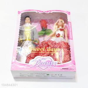 Promotional Gift 11 Cun Wedding Dress Dolls Toy Toys for Kids