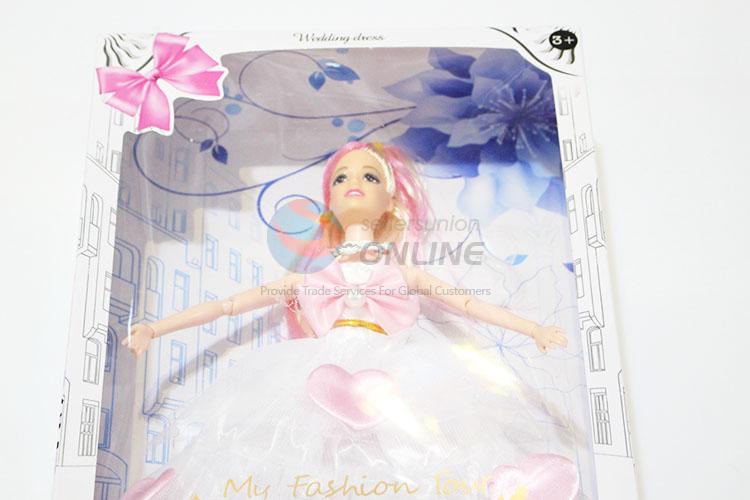 Popular Kids Play 11 Cun Wedding Dress Dolls Toys Set for Sale