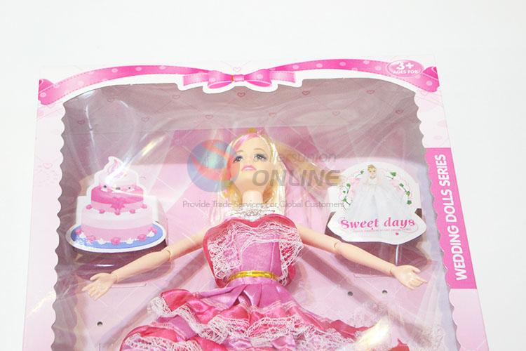 Cheap Price 11 Cun Wedding Dress Dolls Toy for Kids