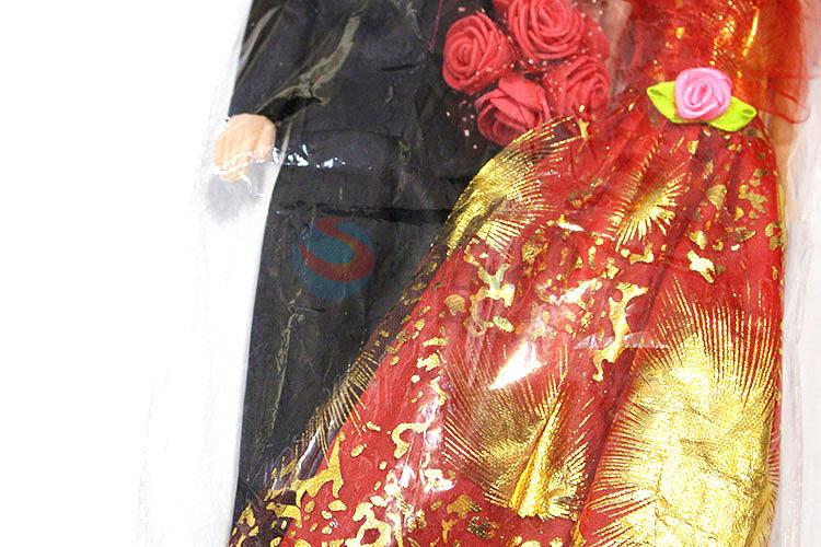 Low price 11cun bridegroom&bride doll