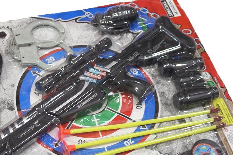 Wholesale low price kids gun toys police play set