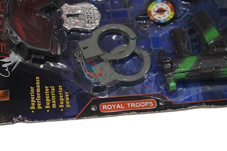 Low price kids gun toys police play set