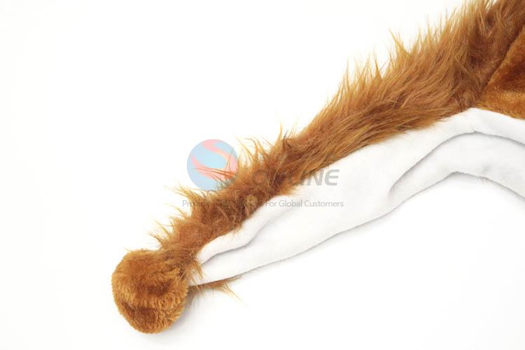 High Quality Cute Winter Plush Animal Head Hat