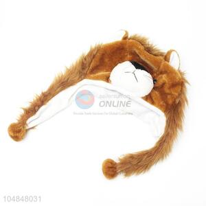 High Quality Cute Winter Plush Animal Head Hat