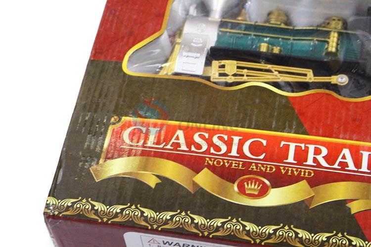 High sales kids train track toys with music, light