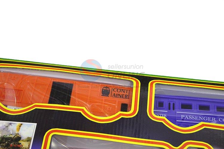 Customized wholesale kids train track toys