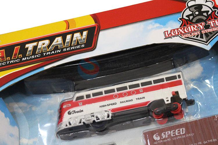 Wholesale new style kids electric train track toy