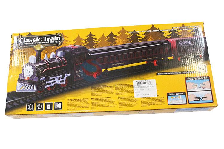 Best selling kids electric train track toy