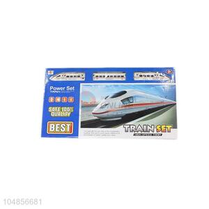 Most popular cheap kids electric train track toy
