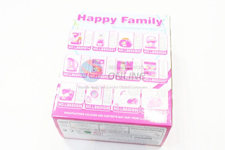 Environmental Friendly Plastic Simulation Sewing Machine with Light Children Play House Toy