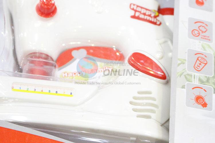 Top Quality Plastic Simulation Sewing Machine + Roller Washing Machine Children Play House Toy