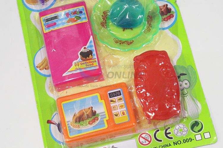 Factory sales plastic kitchenware set toy