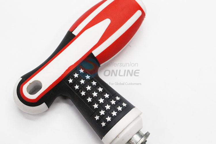 Multi Function Repair Hand Tools Plastic Handle Triple-purpose Screwdriver with Protective Cover