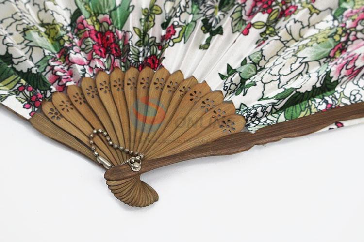 High Quality Natural Bamboo Folding Hand Fan
