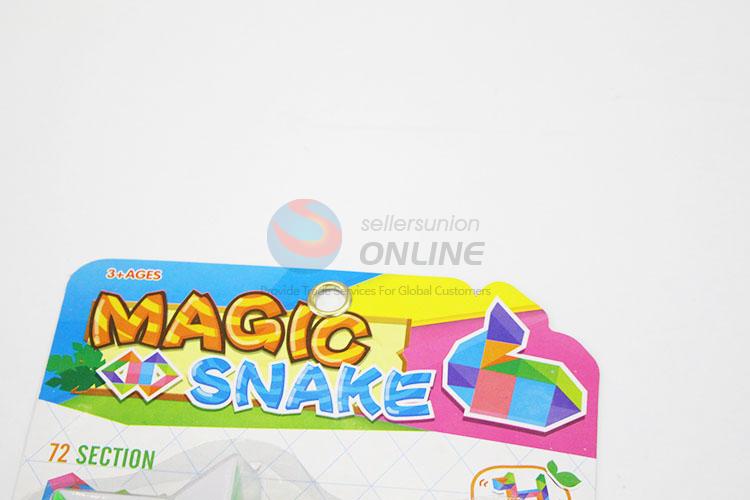 Wholesale Nice Green and White Color Educational Speed Magic Dog Toys Twist Cube Puzzle Toys