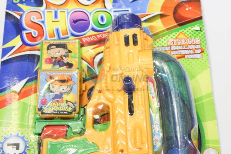 Cheap Price Table Tennis Toy Gun Toy Sale Safe Paintball Toys Soft Ball Gun