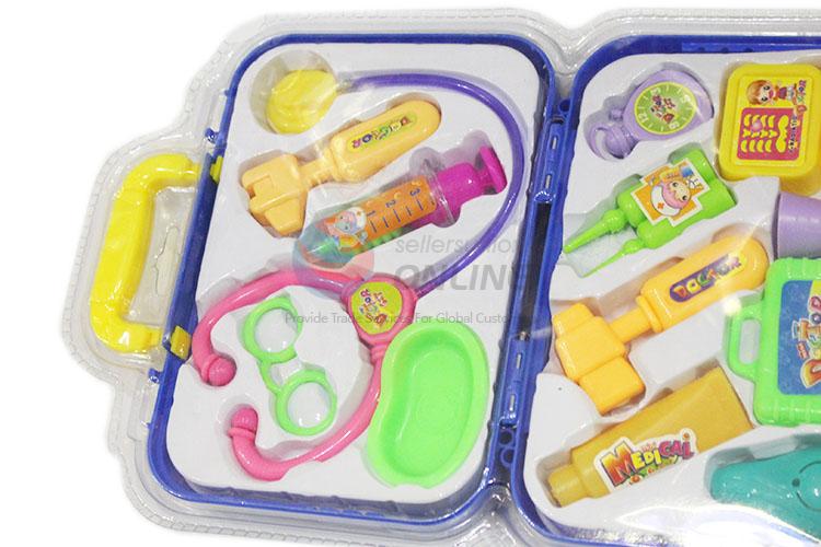 Latest Design Medical Play Carry Set Case Education Role Play Toy Kit Doctor Toy