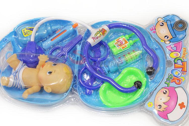 Wholesale Simple Play Medical Kit Doctor Play Game Set For Child Baby Education
