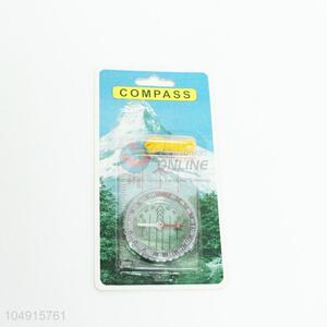 Round Shaped Plastic Compass for Hiking