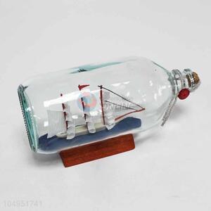 18.5cm Glass Wish Bottle