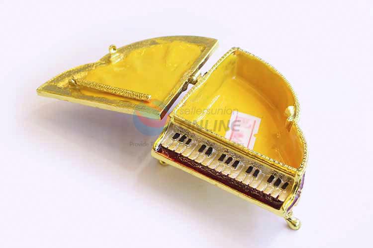 Recent Design Piano Shape Trinket Animal Boxes For Jewelry