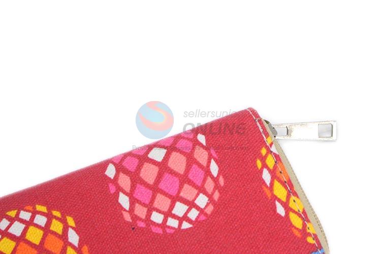 Promotional Gift Pineapple Women Wallets Female Card Holder Long Lady Clutch