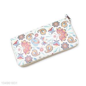 China Factory Zipper Clutch Casual Zipper Purse for Women