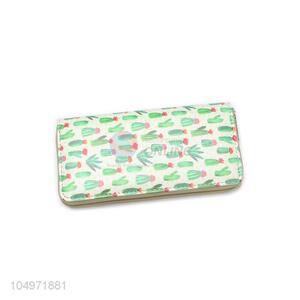 Good Factory Price Plant Pattern Clutch Bag Female Purse&Wallet