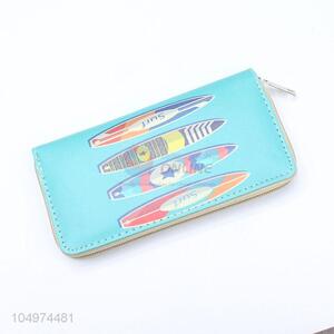 Hot Selling Large Capacity Split Canvas Card Holder Women Purse