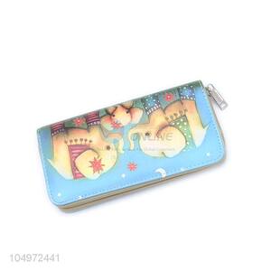 Hot New Products Elephant Pattern Long Women Wallets Card Holder Female Clutch