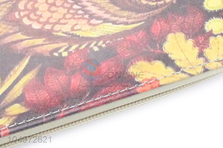 Wholesale Owl Printed  Women PU Leather Wallets Coin Pocket