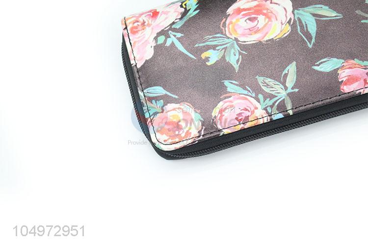 New Arrival Flower Printing Wallet Long Women Purse&Wallet