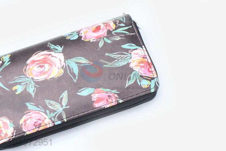 New Arrival Flower Printing Wallet Long Women Purse&Wallet