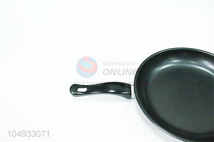 Factory price black pan with handle