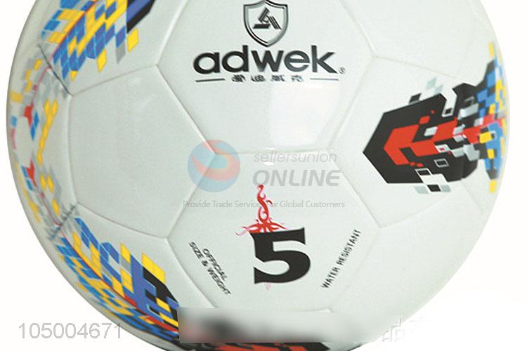 High quality training soccer ball/football standard size 5